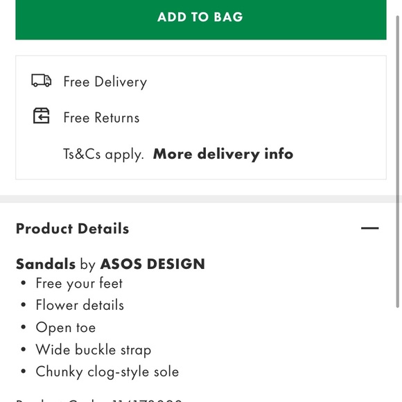 Asos Daisy Trim Heeled Clogs - Picture 4 of 5